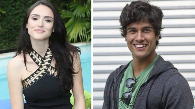 Isabelle Drummond e novo namorado curtem férias em Pernambuco