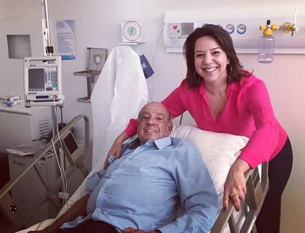 Ex-jornalista da Record comemora recuperação do pai: "última sessão de quimioterapia"