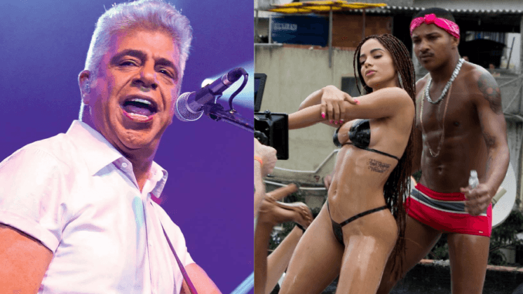 Após criticar Anitta, Lulu Santos recebe resposta atravessada de famosa