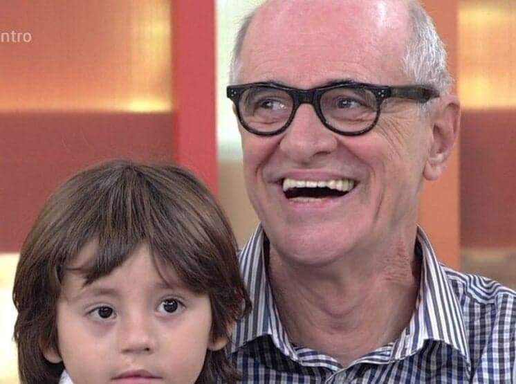 Marcos Caruso desabafa sobre estado de saúde delicado do neto