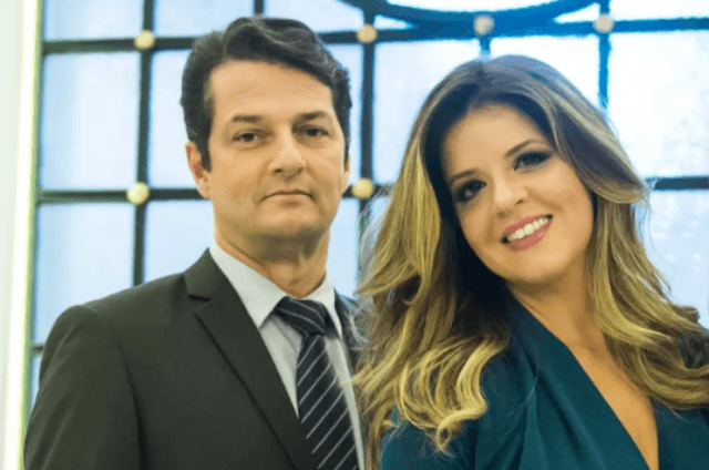 Marcelo Serrado e Mariana Santos querem apresentar programa juntos
