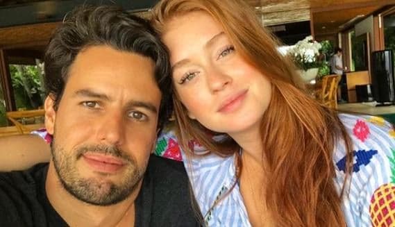 Marina Ruy Barbosa é flagrada em momento íntimo com o marido