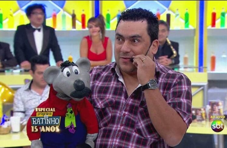 Intérprete de Xaropinho diz que Ratinho foi mudado pelo 'politicamente correto': "Virou um tiozão"