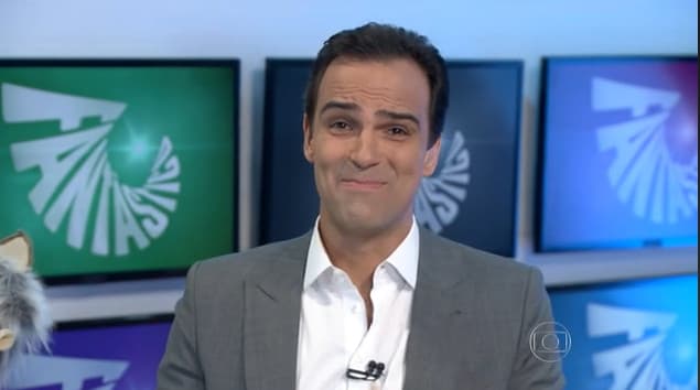 E o Fantástico? Tadeu Schmidt quer apresentar programa infantil na Globo