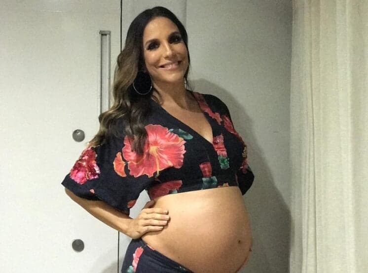 Em reta final de gravidez, Ivete lamenta não poder mais treinar