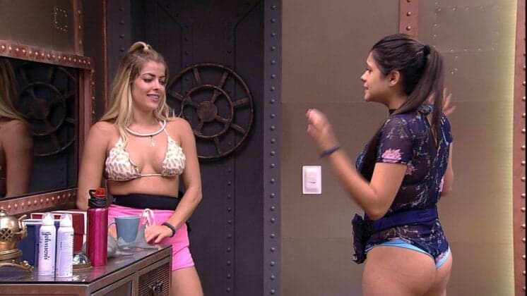 BBB18: Participante imita Ana Paula Renault e leva bronca da direção