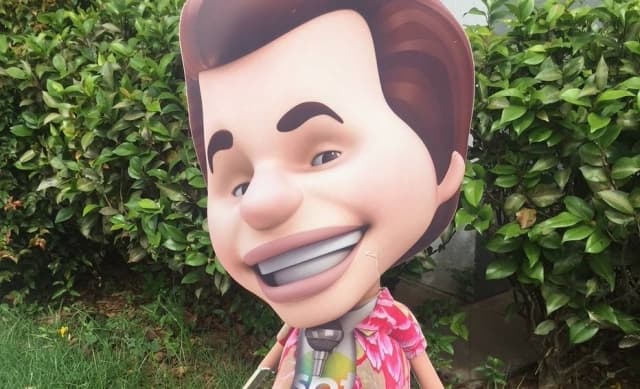 Boneco de Silvio Santos é furtado e direção do SBT toma atitude