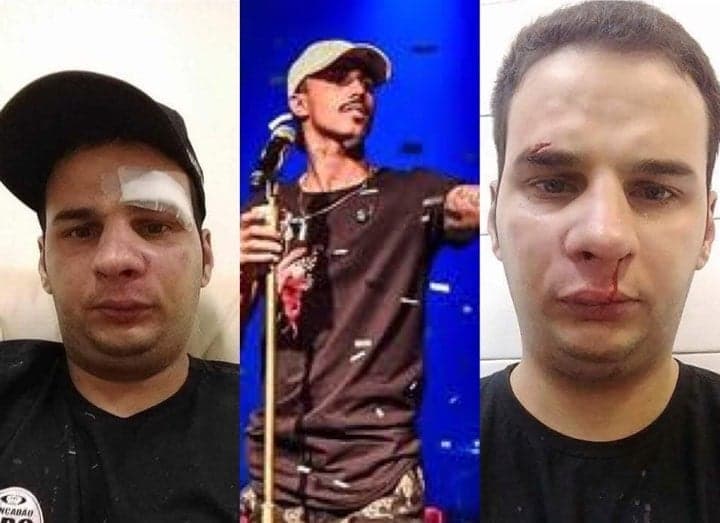 Funcionário é agredido por MC Livinho