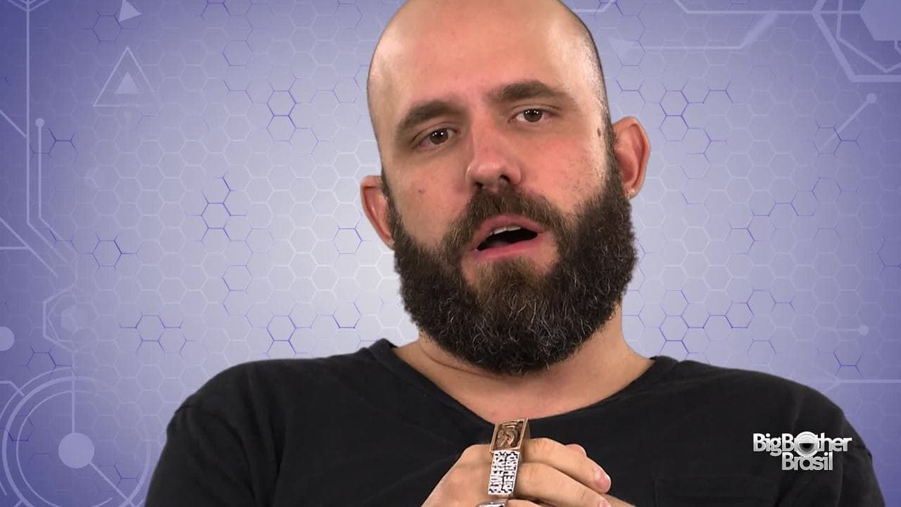 Caruso no BBB18 (Foto: Reprodução)