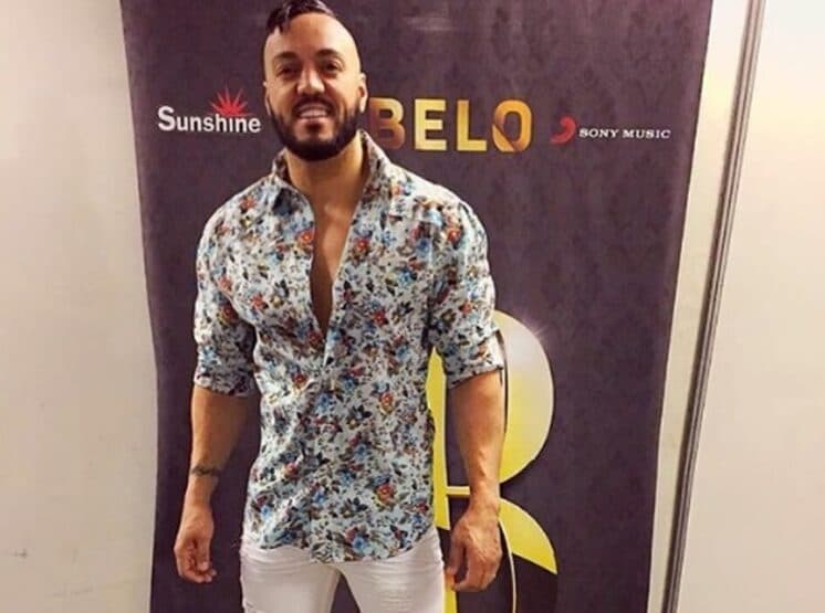 Belo dá trabalho aos seguranças do Réveillon de Copacabana