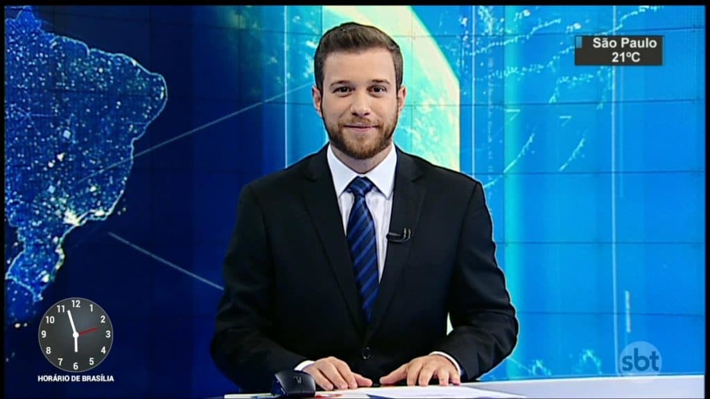 Considerado o gato das manhãs do SBT, Cassius Zeilmann posta foto inusitada