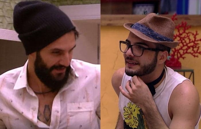 Mahmoud insinua que Wagner é gay no BBB18: "Ficou me olhando tomar banho"