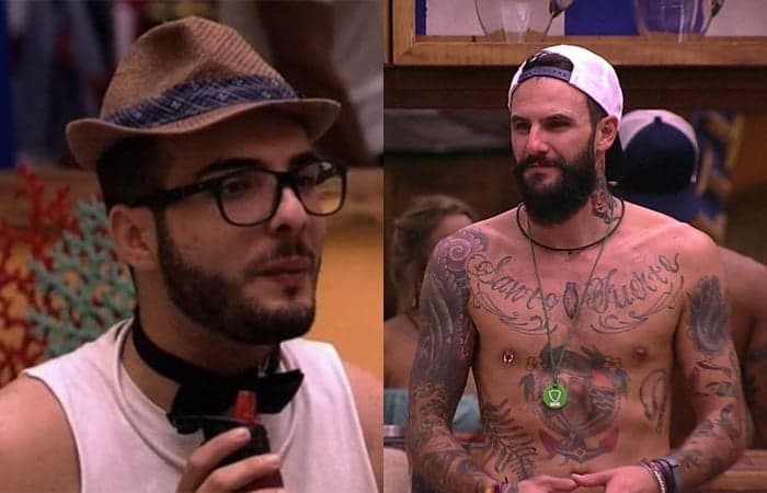 Mahmoud acredita que Wagner está dando em cima dele no BBB18
