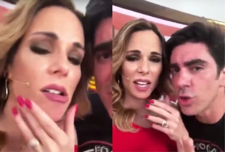 Ana Furtado brinca com "acidente de percurso" com Adnet