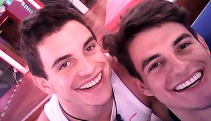 Gêmeos do BBB 17 se envolvem em grande confusão e apanham de segurança em shopping; vídeo