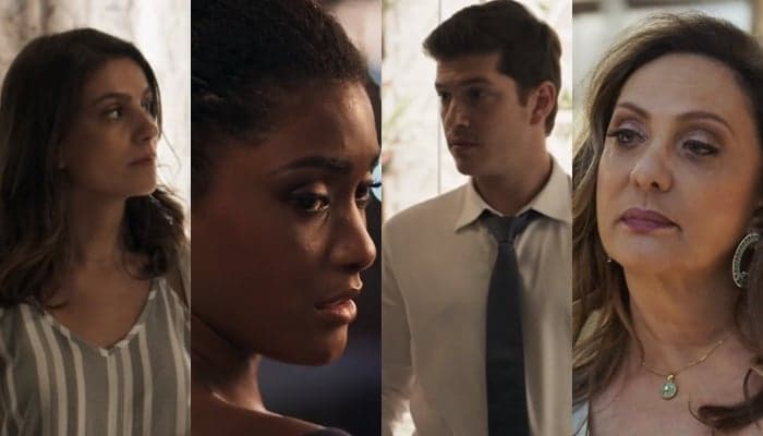 Trio de O Outro Lado do Paraíso, Erika Januza, Caio Paduan e Patrícia Elizardo, mostram química fora da TV