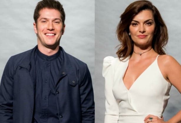 Caio Paduan e Mayana Neiva falam sobre foto em que aparecem juntos