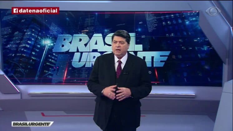 Datena recebe convite para jantar do vice-presidente da Record