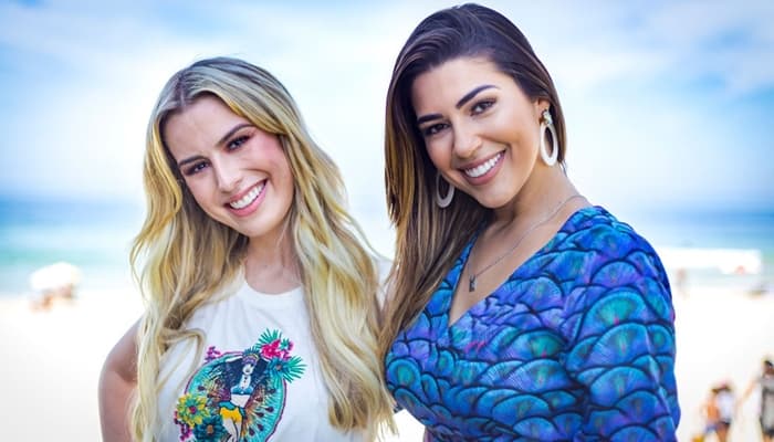Vivian Amorim, ao lado de Fernanda Keulla, fala sobre integrar equipe do BBB18: "estou feliz e grata"