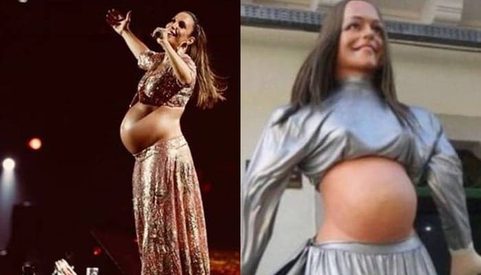 Ivete Sangalo é surpreendida e ganha 'boneco de Olinda' igual a ela