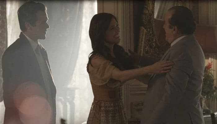 Tempo de Amar: Maria Vitória e Vicente surpreendem Lucerne e José Augusto