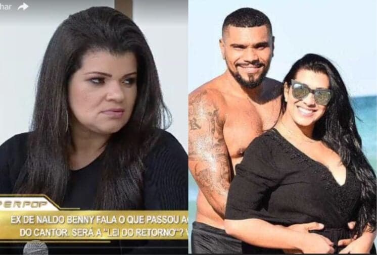 Sem direito a pensão, ex-mulher do cantor Naldo consegue emprego e reclama do baixo salário