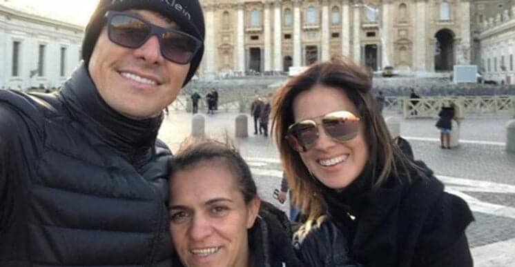 Rodrigo Faro aproveita férias e realiza sonho de babá das filhas