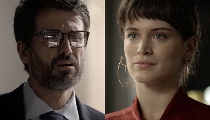 O Outro Lado do Paraíso: Samuel se humilha para Clara manter segredo sobre sua "vida de gay"