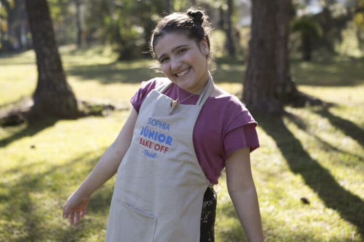 "É gratificante" diz Sophia Correia, participante eliminada do Júnior Bake Off