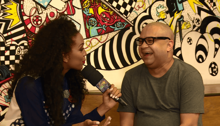 Mesmo concorrendo, Welder Rodrigues votou em Dani Calabresa no Troféu Domingão