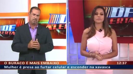 Apresentadora explica o que é 'xavasca' ao vivo na TV e colega brinca: "É de comer"