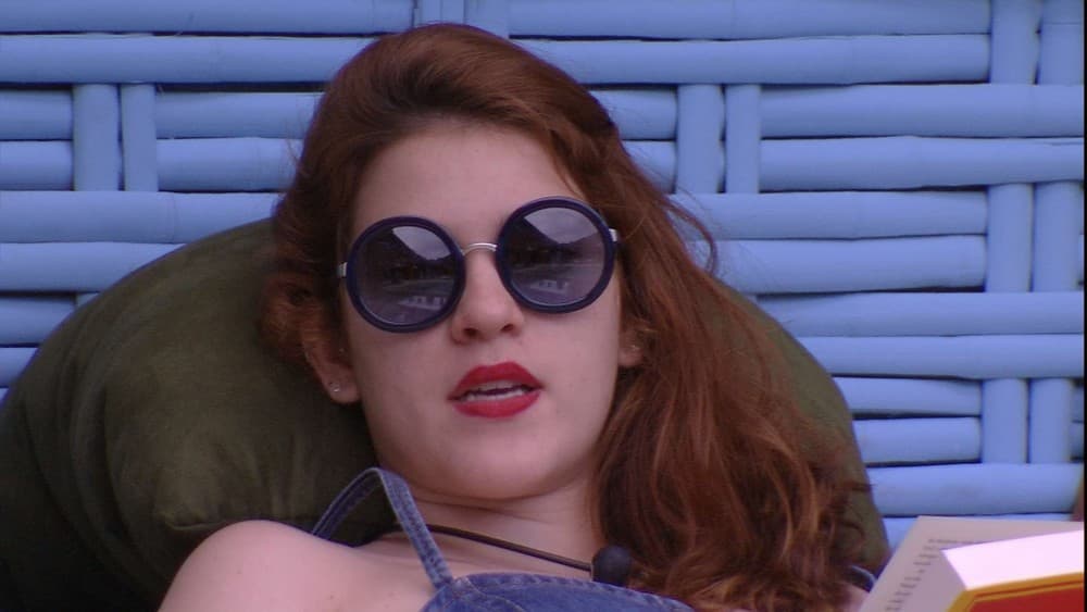 Ana Clara durante conversa no BBB18 (Foto: Reprodução/BBB)