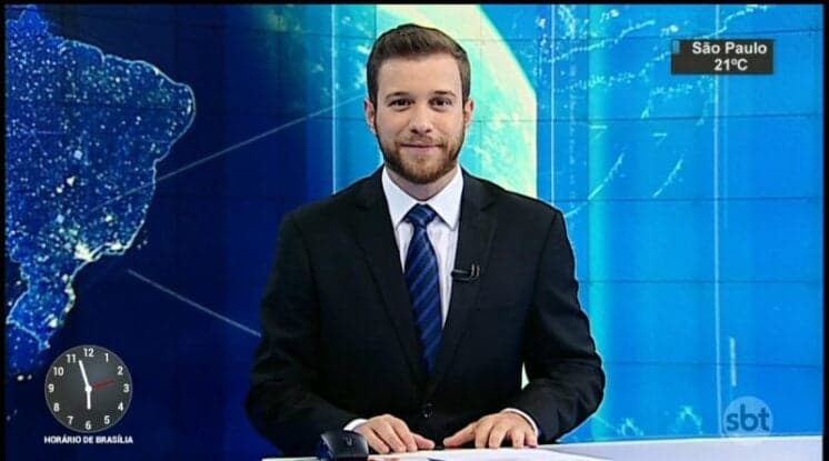 Cassius Zeilmann, do SBT, rebate rumores de que seria gay e alega "heterofobia"