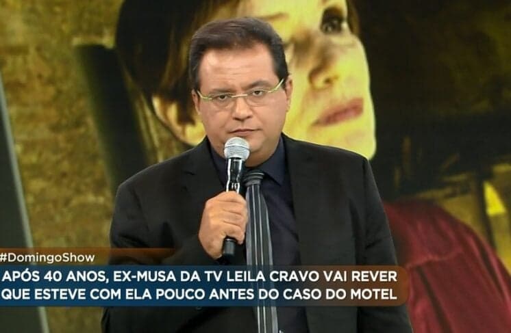 Geraldo Luís perde programa ao vivo, usa preto na Record e manda indiretas