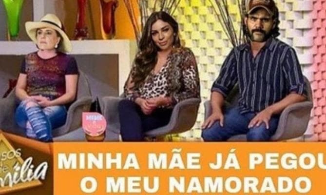Grazi e Cazarré brincam com triângulo amoroso e citam programa do SBT