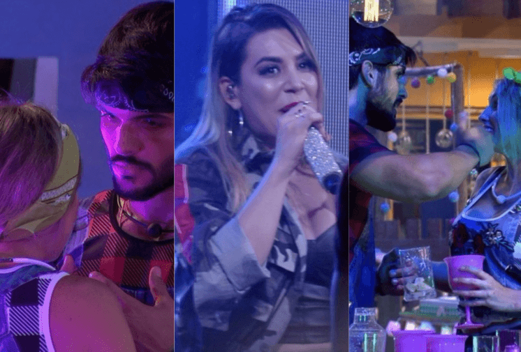 Globo esconde do público indiretas de Naiara Azevedo contra Lucas no BBB18