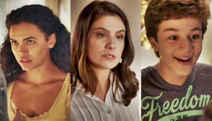 O Outro Lado do Paraíso: Cleo vai para bordel, Tônia faz revelação para Bruno e Raquel e Tomaz vai para o quilombo