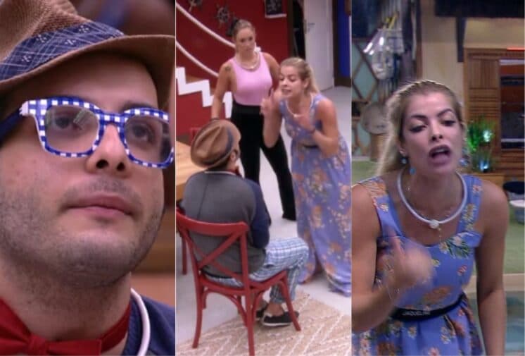 Clima pega fogo no BBB18 e Jaqueline parte para briga com Mahmound: 'Senta aqui, seu falso!'