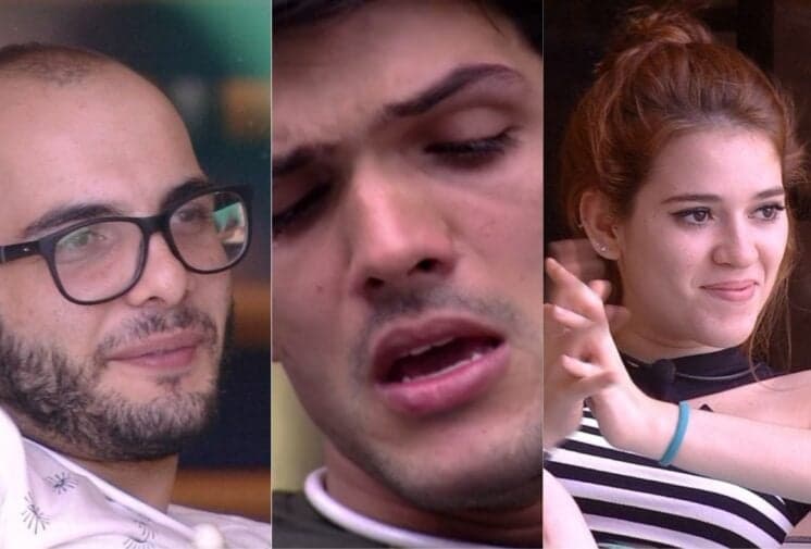 No BBB18, Ana Clara afirma que noivado de Lucas acabou e Mahmoud dispara: "Ele tem uma noiva e fica dando em cima"