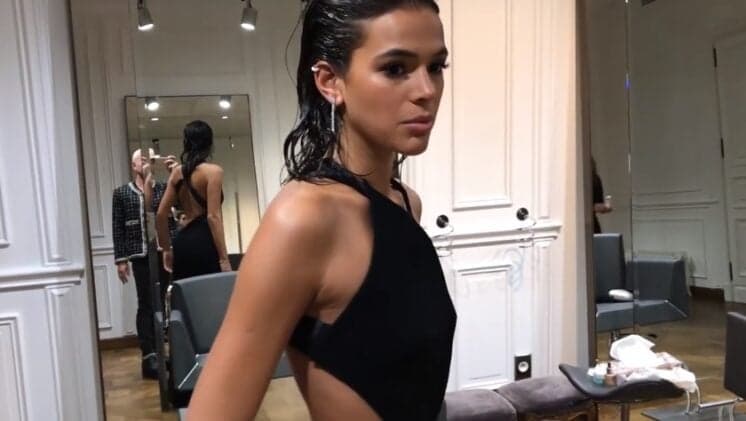 Bruna Marquezine diz que quase não conseguiu viajar para a França para comemorar o aniversário de Neymar