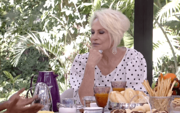 Ao contrário de Faustão, Ana Maria Braga se recusa a comer chocolate em merchan