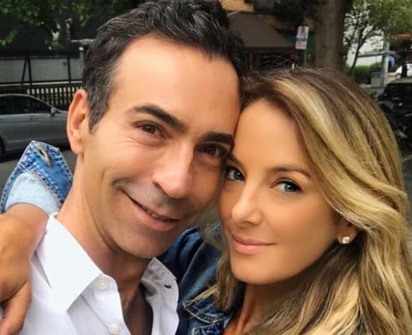Contratada da Record, Ticiane Pinheiro acompanha César Tralli no plantão do Jornal Nacional da Globo