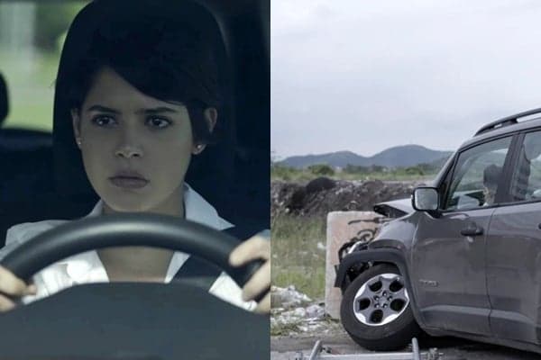 O Outro Lado do Paraíso: Adriana tem discussão, fica muito nervosa e acaba sofrendo acidente