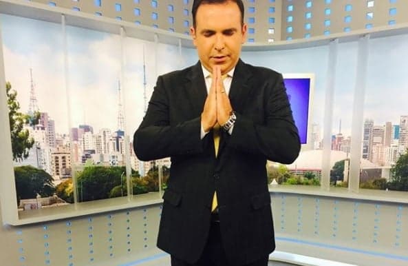 Reinaldo Gottino fez pedido comovente antes de deixar a Record