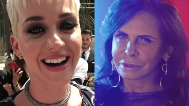 Katy Perry posta print de bate-papo em vídeo com Gretchen
