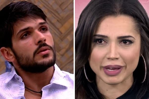 Paula esculhamba Lucas após ser excluída da Prova do Líder "Essa praga!"