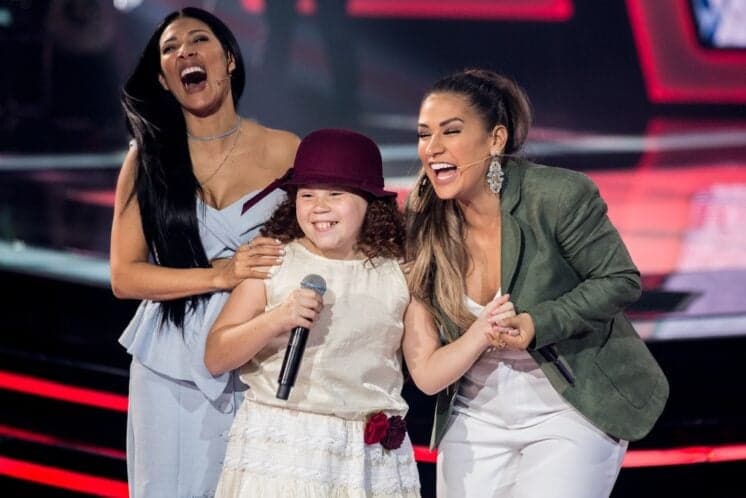 Participante encanta público e jurados e é aprovada no The Voice Kids