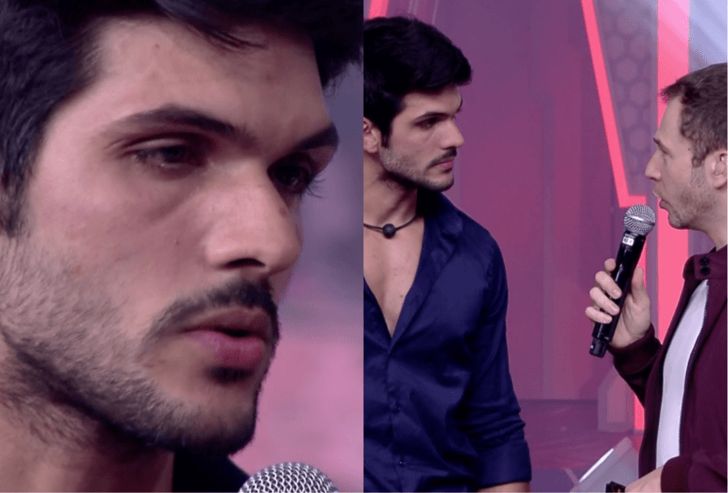 Lucas deixou o BBB18 (Foto reprodução) Lucas deixou o BBB18 (Foto reprodução)