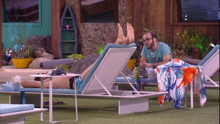 BBB18: Mahmoud revela para Kaysar: "Você estará entre os finalistas"