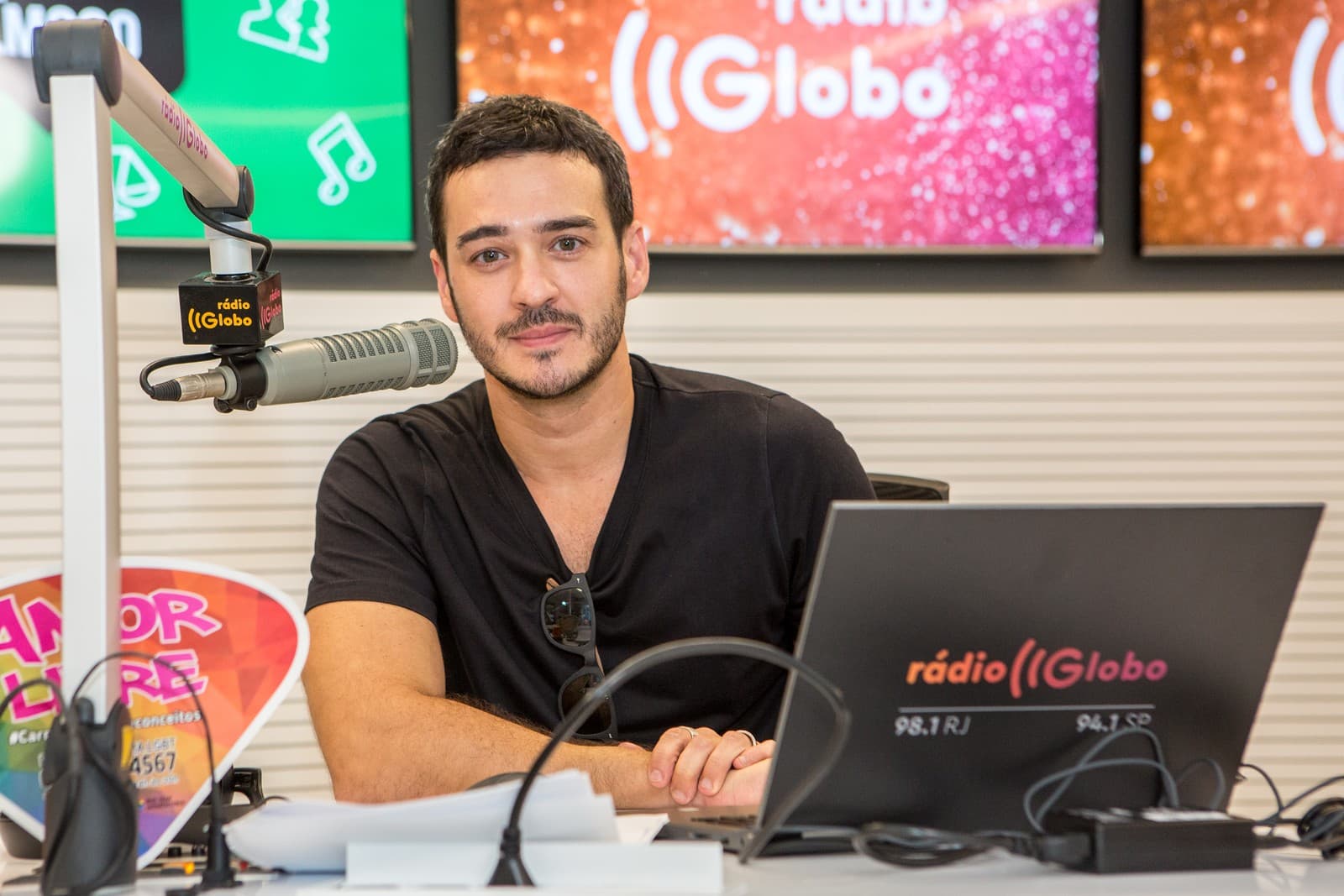 Marcos Veras é o novo radialista do pedaço (Foto: Fabio Rocha/Gshow) Marcos Veras é o novo radialista do pedaço (Foto: Fabio Rocha/Gshow)